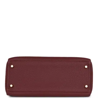 HERMÈS Hermes Kelly Retourne 28 Rouge H Togo Gold Hardware | Thumbnail 6 HERMÈS Hermes Kelly Retourne 28 Rouge H Togo Gold Hardware | Thumbnail 6