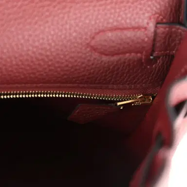 HERMÈS Hermes Kelly Retourne 28 Rouge H Togo Gold Hardware | Thumbnail 9 HERMÈS Hermes Kelly Retourne 28 Rouge H Togo Gold Hardware | Thumbnail 9