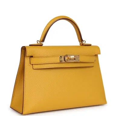HERMÈS Hermes Kelly Sellier 20 Jaune Ambre Epsom Gold Hardware | Thumbnail 2 HERMÈS Hermes Kelly Sellier 20 Jaune Ambre Epsom Gold Hardware | Thumbnail 2