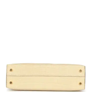 HERMÈS Hermes Kelly Sellier 20 Vanille Matte Alligator Gold Hardware | Thumbnail 6 HERMÈS Hermes Kelly Sellier 20 Vanille Matte Alligator Gold Hardware | Thumbnail 6
