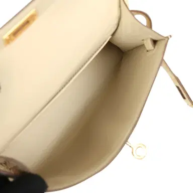 HERMÈS Hermes Kelly Sellier 20 Vanille Matte Alligator Gold Hardware | Thumbnail 8 HERMÈS Hermes Kelly Sellier 20 Vanille Matte Alligator Gold Hardware | Thumbnail 8