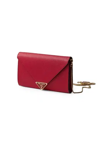 Prada Women's Saffiano Leather Mini-Bag - Red | Thumbnail 2 Prada Women's Saffiano Leather Mini-Bag - Red | Thumbnail 2