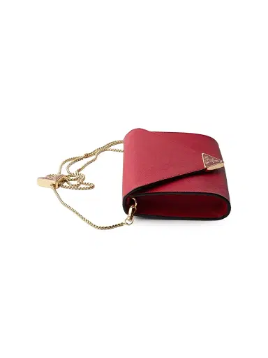 Prada Women's Saffiano Leather Mini-Bag - Red | Thumbnail 4 Prada Women's Saffiano Leather Mini-Bag - Red | Thumbnail 4