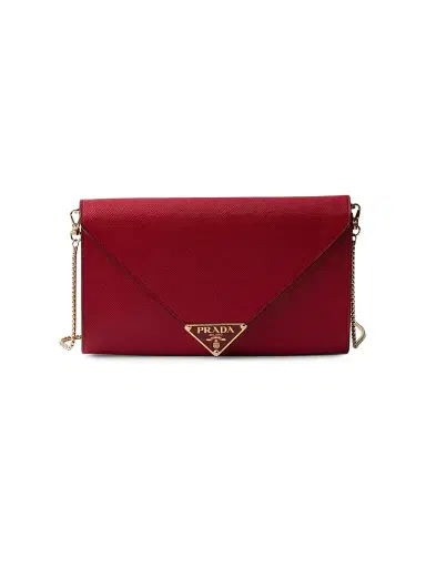 Prada Women's Saffiano Leather Mini-Bag - Red | Thumbnail 1 Prada Women's Saffiano Leather Mini-Bag - Red | Thumbnail 1