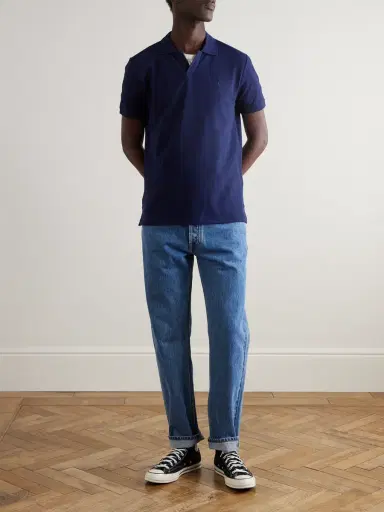 Polo Ralph Lauren Logo-Embroidered Cotton-Blend Piqué Polo Shirt - Men | Thumbnail 2 Polo Ralph Lauren Logo-Embroidered Cotton-Blend Piqué Polo Shirt - Men | Thumbnail 2