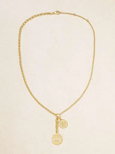 Foundrae New Beginnings & Internal Compass 18-karat Gold Diamond Necklace | Thumbnail 4 Foundrae New Beginnings & Internal Compass 18-karat Gold Diamond Necklace | Thumbnail 4
