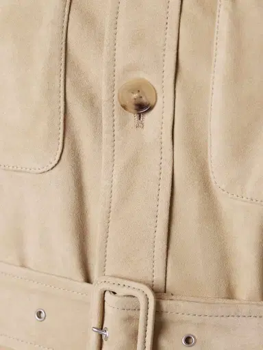 Ralph Lauren Collection Gabbie Belted Suede Jacket | Thumbnail 5 Ralph Lauren Collection Gabbie Belted Suede Jacket | Thumbnail 5