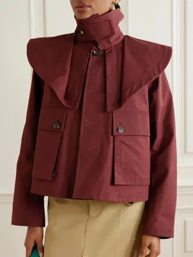 JW Anderson Layered Cotton Jacket | Thumbnail 3 JW Anderson Layered Cotton Jacket | Thumbnail 3