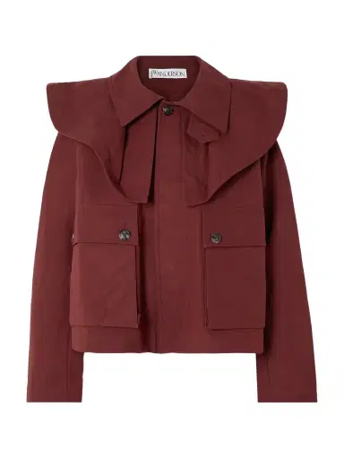 JW Anderson Layered Cotton Jacket | Thumbnail 1 JW Anderson Layered Cotton Jacket | Thumbnail 1