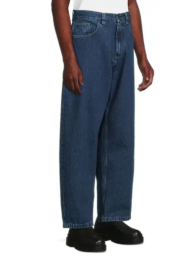 Carhartt WIP Men's Brandon Straight Mid-Rise Jeans - Blue - Size XXL | Thumbnail 4 Carhartt WIP Men's Brandon Straight Mid-Rise Jeans - Blue - Size XXL | Thumbnail 4