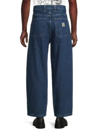 Carhartt WIP Men's Brandon Straight Mid-Rise Jeans - Blue - Size XXL | Thumbnail 5 Carhartt WIP Men's Brandon Straight Mid-Rise Jeans - Blue - Size XXL | Thumbnail 5