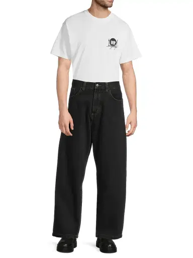 Carhartt WIP Men's Brandon Straight Mid-Rise Jeans | Thumbnail 2 Carhartt WIP Men's Brandon Straight Mid-Rise Jeans | Thumbnail 2