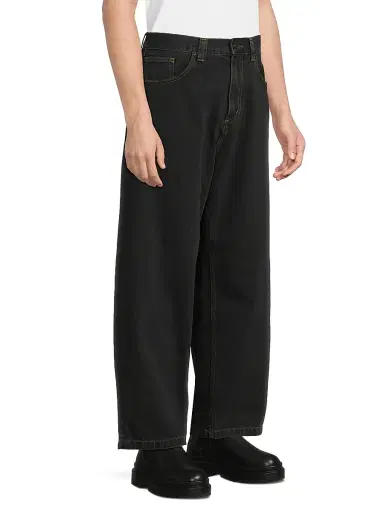 Carhartt WIP Men's Brandon Straight Mid-Rise Jeans | Thumbnail 4 Carhartt WIP Men's Brandon Straight Mid-Rise Jeans | Thumbnail 4