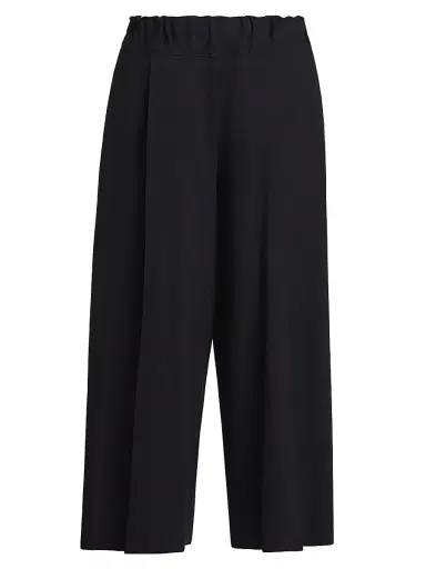 Issey Miyake Women's Campagne Wide-Leg Pants - Black | Thumbnail 1 Issey Miyake Women's Campagne Wide-Leg Pants - Black | Thumbnail 1