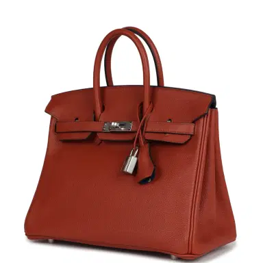 HERMÈS Hermes Birkin 25 Cuirve Verso Taurillon Novillo Palladium Hardware | Thumbnail 5 HERMÈS Hermes Birkin 25 Cuirve Verso Taurillon Novillo Palladium Hardware | Thumbnail 5