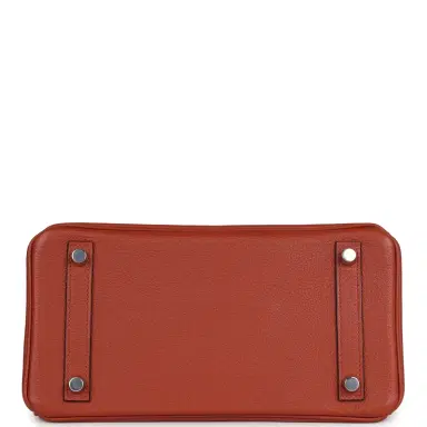 HERMÈS Hermes Birkin 25 Cuirve Verso Taurillon Novillo Palladium Hardware | Thumbnail 6 HERMÈS Hermes Birkin 25 Cuirve Verso Taurillon Novillo Palladium Hardware | Thumbnail 6