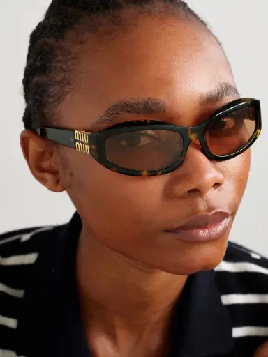 Miu Miu Eyewear Glimpse D-frame Acetate Sunglasses | Thumbnail 2 Miu Miu Eyewear Glimpse D-frame Acetate Sunglasses | Thumbnail 2
