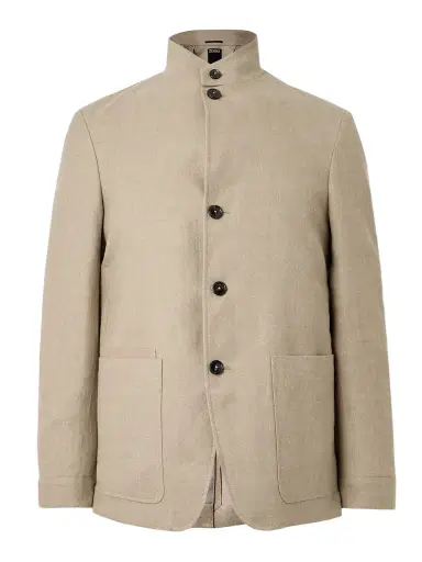 Zegna Il Conte Linen and Wool-Blend Jacket - Men | Thumbnail 1 Zegna Il Conte Linen and Wool-Blend Jacket - Men | Thumbnail 1