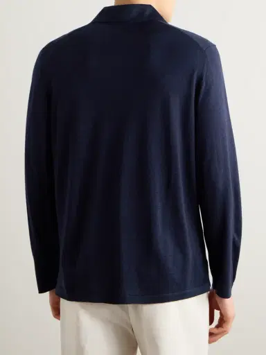 Saman Amel Carlo Cashmere and Silk-Blend Shirt - Men | Thumbnail 3 Saman Amel Carlo Cashmere and Silk-Blend Shirt - Men | Thumbnail 3