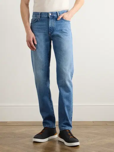 Zegna Slim-Fit Jeans - Men | Thumbnail 3 Zegna Slim-Fit Jeans - Men | Thumbnail 3