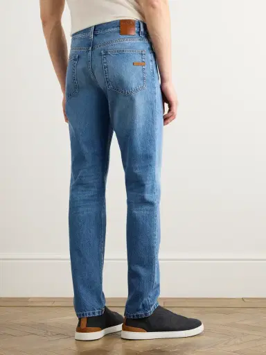 Zegna Slim-Fit Jeans - Men | Thumbnail 4 Zegna Slim-Fit Jeans - Men | Thumbnail 4