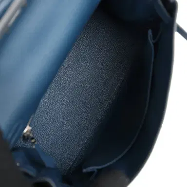 HERMÈS Hermes Kelly Retourne 25 Bleu De Prusse Togo Palladium Hardware | Thumbnail 8 HERMÈS Hermes Kelly Retourne 25 Bleu De Prusse Togo Palladium Hardware | Thumbnail 8
