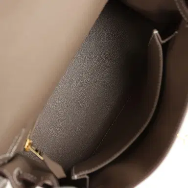 HERMÈS Hermes Kelly Retourne 25 Etoupe Togo Gold Hardware | Thumbnail 8 HERMÈS Hermes Kelly Retourne 25 Etoupe Togo Gold Hardware | Thumbnail 8
