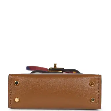 HERMÈS Hermes Mini Kelly Twilly Bag Charm Alezan Tadelakt Gold Hardware | Thumbnail 6 HERMÈS Hermes Mini Kelly Twilly Bag Charm Alezan Tadelakt Gold Hardware | Thumbnail 6