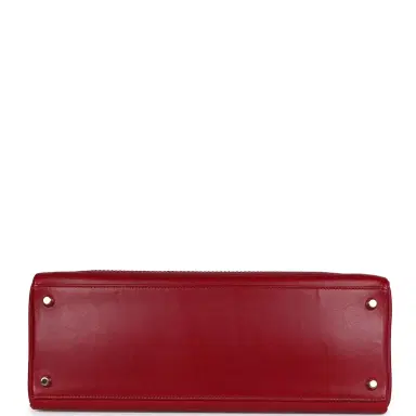 HERMÈS Pre-owned Hermes Ghillies Kelly Retourne 35 Rubis Tadelakt Permabrass Hardware | Thumbnail 6 HERMÈS Pre-owned Hermes Ghillies Kelly Retourne 35 Rubis Tadelakt Permabrass Hardware | Thumbnail 6