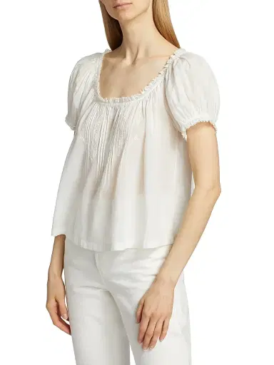 DÔEN Women's Frederica Cotton Top | Thumbnail 4 DÔEN Women's Frederica Cotton Top | Thumbnail 4