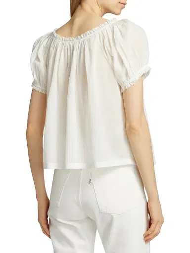 DÔEN Women's Frederica Cotton Top | Thumbnail 5 DÔEN Women's Frederica Cotton Top | Thumbnail 5