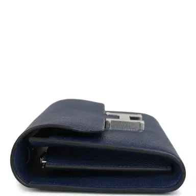 HERMÈS Hermes Constance Wallet To Go Bleu Navy Epsom Palladium Hardware | Thumbnail 3 HERMÈS Hermes Constance Wallet To Go Bleu Navy Epsom Palladium Hardware | Thumbnail 3