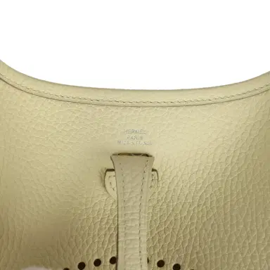 HERMÈS Hermes Evelyne TPM Jaune Milton Clemence Palladium Hardware | Thumbnail 7 HERMÈS Hermes Evelyne TPM Jaune Milton Clemence Palladium Hardware | Thumbnail 7