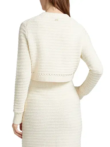 Toccin Women's Miller Knit Cotton Cardigan - | Thumbnail 5 Toccin Women's Miller Knit Cotton Cardigan - | Thumbnail 5