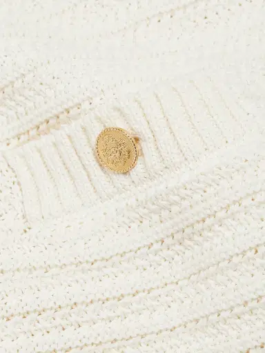 Toccin Women's Miller Knit Cotton Cardigan - | Thumbnail 7 Toccin Women's Miller Knit Cotton Cardigan - | Thumbnail 7