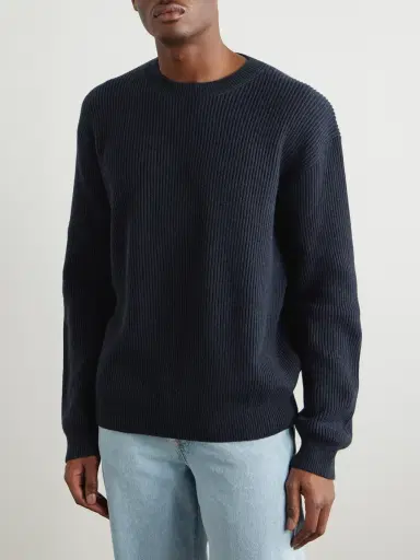 Loro Piana Fobello Ribbed Cashmere Sweater - Men | Thumbnail 3 Loro Piana Fobello Ribbed Cashmere Sweater - Men | Thumbnail 3