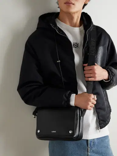 Loewe Pebble XS Full-Grain Leather Messenger Bag - Men | Thumbnail 2 Loewe Pebble XS Full-Grain Leather Messenger Bag - Men | Thumbnail 2