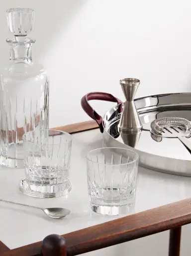 Christofle Iriana Set of Two Crystal Old Fashioned Glasses - Men | Thumbnail 2 Christofle Iriana Set of Two Crystal Old Fashioned Glasses - Men | Thumbnail 2
