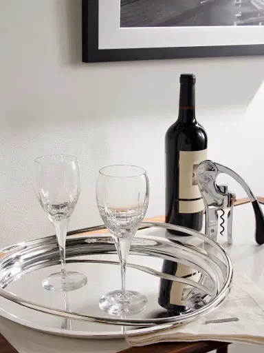 Christofle Iriana Set of Two Crystal Red Wine Glasses - Men | Thumbnail 2 Christofle Iriana Set of Two Crystal Red Wine Glasses - Men | Thumbnail 2