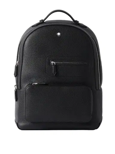 Montblanc Full-Grain Leather Backpack - Men | Thumbnail 1 Montblanc Full-Grain Leather Backpack - Men | Thumbnail 1