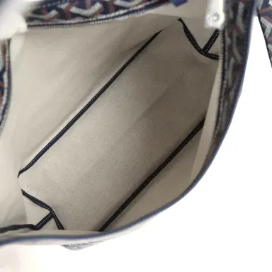 goyard Goyard Goyardine Navy Blue Boheme PM Hobo Bag Palladium Hardware | Thumbnail 9 goyard Goyard Goyardine Navy Blue Boheme PM Hobo Bag Palladium Hardware | Thumbnail 9