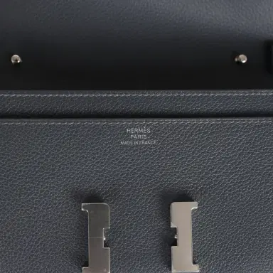 HERMÈS Hermes Constance Wallet To Go Ardoise Evercolor Palladium Hardware | Thumbnail 7 HERMÈS Hermes Constance Wallet To Go Ardoise Evercolor Palladium Hardware | Thumbnail 7