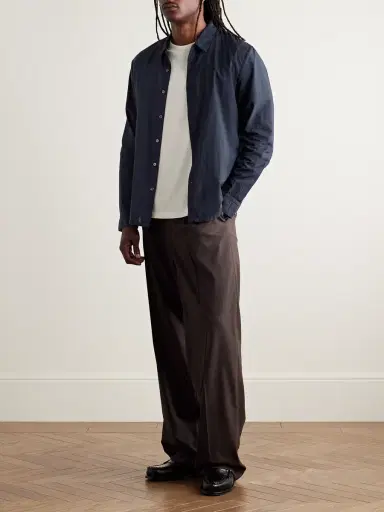James Perse Cotton-Poplin Shirt - Men | Thumbnail 2 James Perse Cotton-Poplin Shirt - Men | Thumbnail 2
