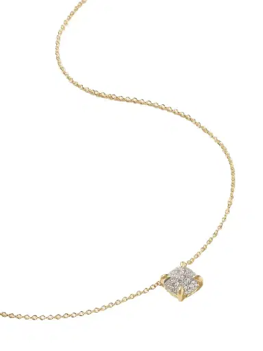David Yurman Châtelaine 18-karat Gold Diamond Necklace | Thumbnail 1 David Yurman Châtelaine 18-karat Gold Diamond Necklace | Thumbnail 1
