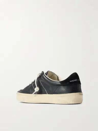 Golden Goose Soul-Star Suede-Trimmed Distressed Leather Sneakers - Men | Thumbnail 4 Golden Goose Soul-Star Suede-Trimmed Distressed Leather Sneakers - Men | Thumbnail 4