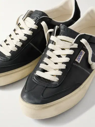 Golden Goose Soul-Star Suede-Trimmed Distressed Leather Sneakers - Men | Thumbnail 5 Golden Goose Soul-Star Suede-Trimmed Distressed Leather Sneakers - Men | Thumbnail 5