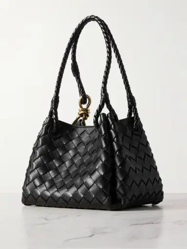 Bottega Veneta Parachute Small Intrecciato Leather Shoulder Bag | Thumbnail 3 Bottega Veneta Parachute Small Intrecciato Leather Shoulder Bag | Thumbnail 3