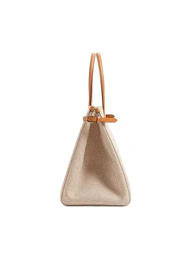 Valentino Women's Antibes Medium Canvas Shopping Tote Bag | Thumbnail 3 Valentino Women's Antibes Medium Canvas Shopping Tote Bag | Thumbnail 3