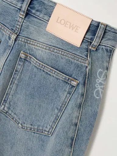 Loewe Anagram High-rise Barrel-leg Jeans | Thumbnail 6 Loewe Anagram High-rise Barrel-leg Jeans | Thumbnail 6
