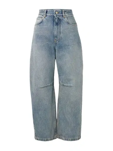 Loewe Anagram High-rise Barrel-leg Jeans | Thumbnail 1 Loewe Anagram High-rise Barrel-leg Jeans | Thumbnail 1